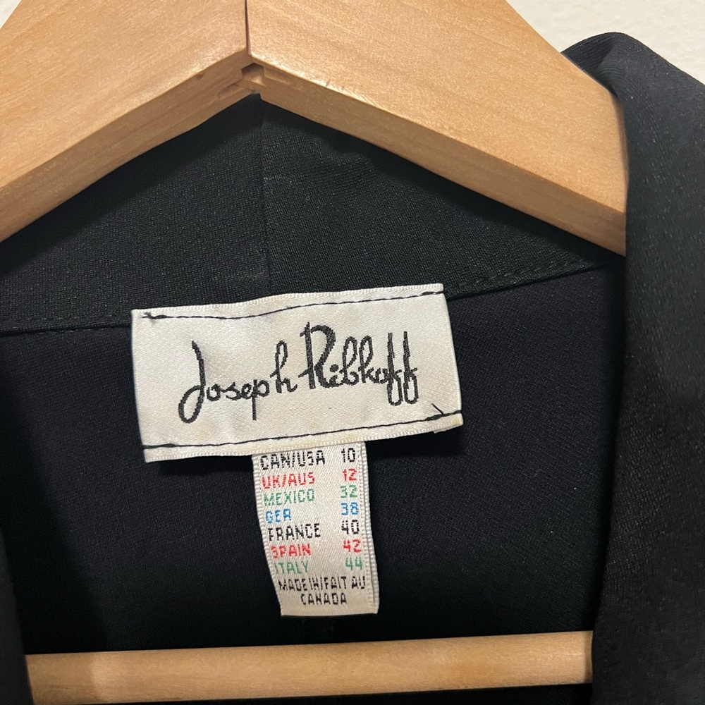 Joseph Ribkoff Full Exposed Zip Dress - Picture 5 of 12